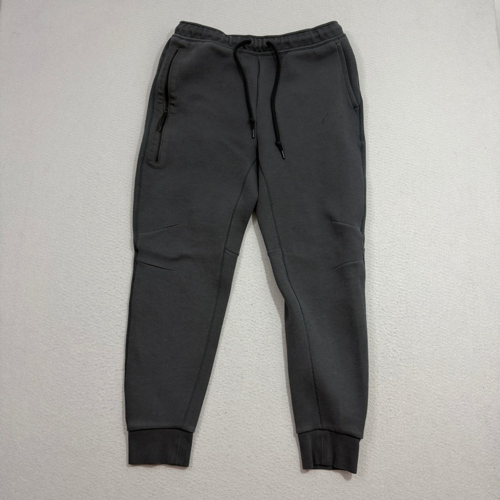 Nike Sweatpants Men Large Gray Tech Fleece Joggers FB8002-060 Tapered Athletic